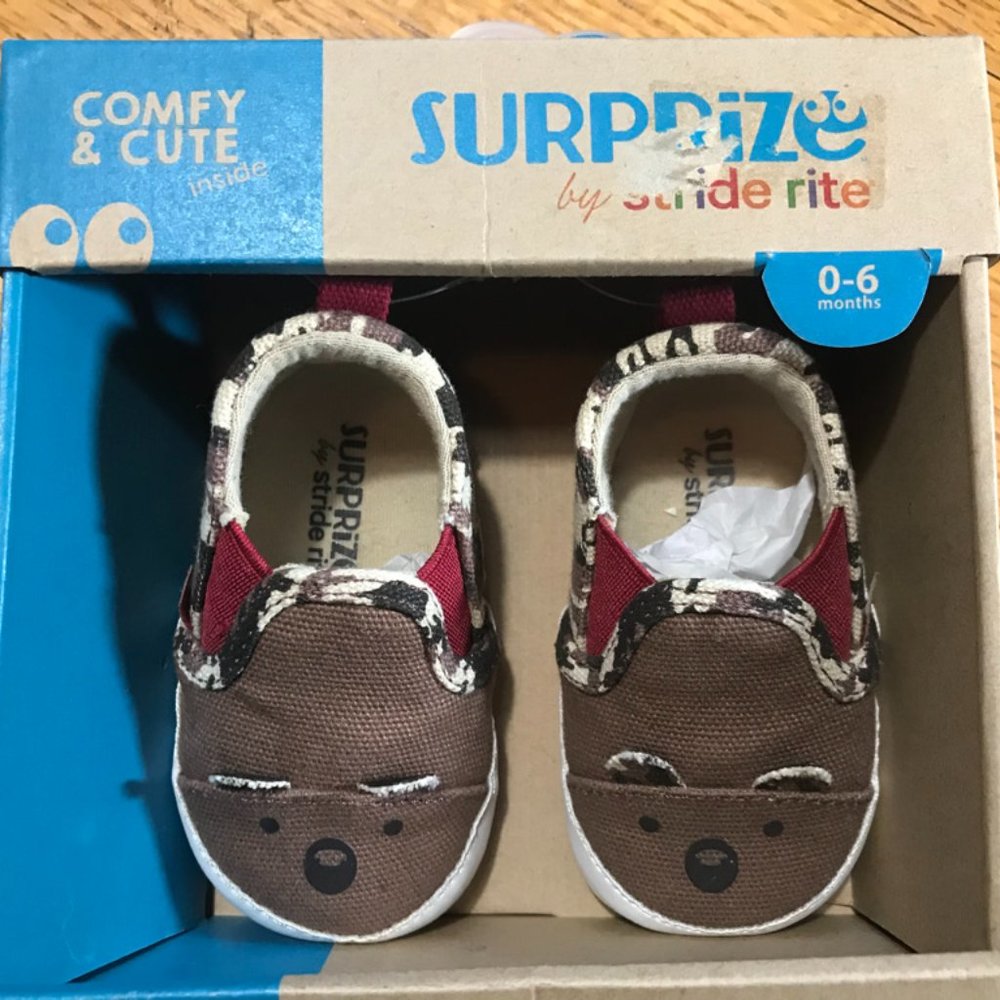 Infant shoes - "BEAR" size  0-6 months